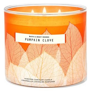  بامبكين كلوف شمعة معطرة بثلاث فتائل 411 غم - باث أند بودي وركس 