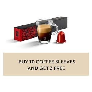  Nespresso - Original Coffee Capsules - Napoli 10 Boxes of Coffee Capsules + 3 Free Boxes 