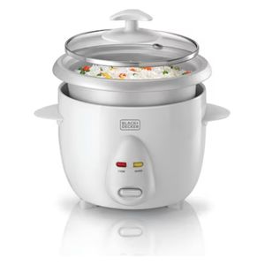  Black & Decker RC650-B5 - Rice Cooker - 0.6 L - White 