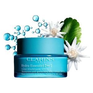  كريم هيدرا إيسنتيل بعامل حماية من الشمس 15، 50 مل - كلارنس 