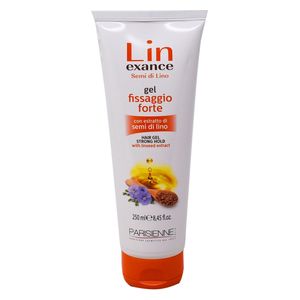  Parisienne Lin Exance Hair Gel With Linseed Extract, 250ml 