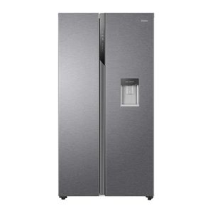 Haier HSR3918EWPG - 19ft - Side By Side Refrigerator - Silver