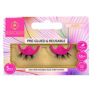 Eyelashes Judy - Pinky Goat