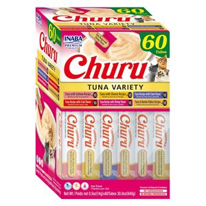 Inaba Churu Tuna Variety Cat Snack - 60 Pieces