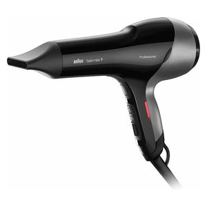  مجفف شعر ساتان هير 7 بقوة 2000 واط بتقنية المستشعر الحراري - براون 
