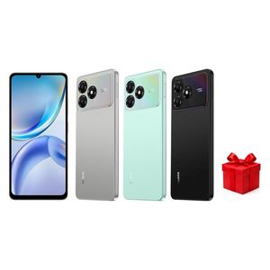 زد تي اي بليد A36 - دبل سيم - شاشة 6.75 بوصة IPS LCD - معالج Unisoc T7200 - بطارية 5000 مللي أمبير بالساعة، 10 واط + هدية مجانية
