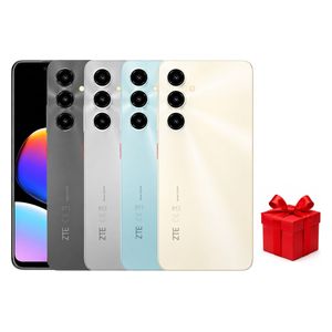 زد تي اي V80 ماكس - دبل سيم - شاشة 6.9 بوصة 120Hz IPS - معالج يونيسوك ثماني النواة - بطارية 6000 مللي أمبير بالساعة - ميزات ذكاء اصطناعي + هدية مجانية