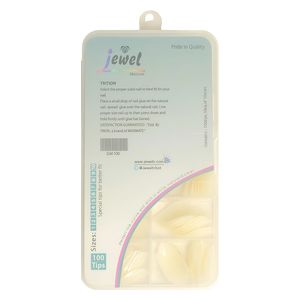  Jewel Short Artificial Nails Set 