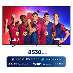 شاشة فيليبس 65-انج - جوجل تي في 4K - HDR10 - دولبي فيجن/اتموس - 120هيرتز DLG