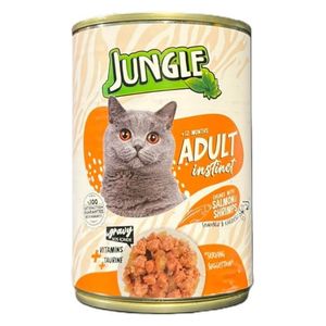  Jungle Salmon & Shrimp Cat Food - 415g 