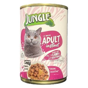  Jungle Lamb & Vegetable Cat Food - 415g 