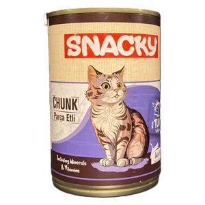  Snacky Chunk Cat Food with Tuna - 400g 