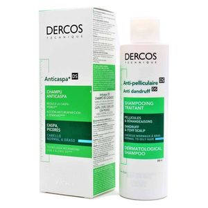  فيشي ديركوس دي اس شامبو - مضاد للقشرة والحكة للشعر العادي إلى الدهني, 200 مل 