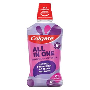 Colgate All in One Breathtaking Mouthwash - fights plaque and freshens breath, 500 ml 