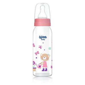  زجاجة الرضاعة الزجاجية من وي بيبي - 250 مل 