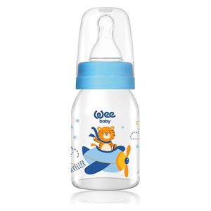  زجاجة الرضاعة الزجاجية من وي بيبي - 125مل 