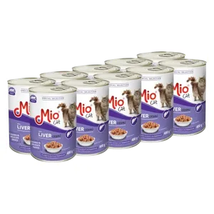 MIO Adult Liver Cat Food - 12 Piece