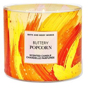  بوتري بابكورن شمعة معطرة بثلاث فتائل 411 غم 