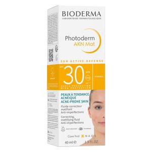 Bioderma Photoderm Akn Mat  Sun Care Liquid SPF30, 40ml