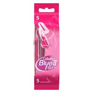  Blue Plus Disposable Razor for Women 5 PCS-Gillette 
