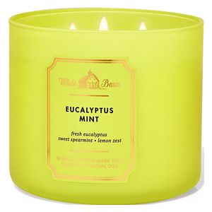  Eucalyptus Mint 3 Wick Scented Candle 411 g - Bath & Body Works 