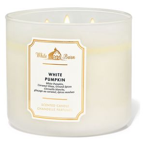  White Pumpkin 3 Wick Scented Candle 411 g 