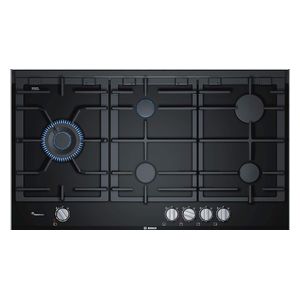  BOSCH PRS9A6D70M - 5 Burners - Built-In Gas Cooker - Black 