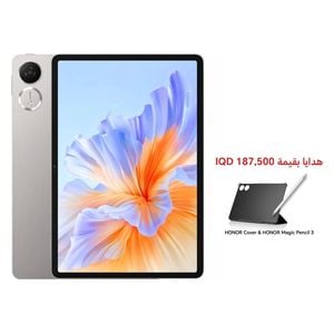 هونر تاب Pad V9 - 256/12 كيكابايت - رمادي + حافظة + قلم - حجز مسبق