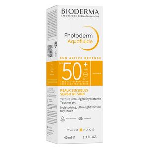  Photoderm Aquafluid Clear Sunscreen SPF 50, 40 ml - Bioderma 