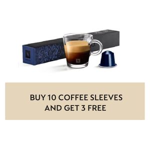  Nespresso - Original Coffee Capsules - Ispirazione Palermo Kazaar - 10 Boxes of Coffee Capsules + 3 Free Boxes 