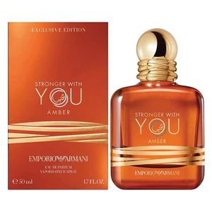  Stronger With You Amber by Giorgio Armani Unisex - Eau de Parfum, 50 ml 