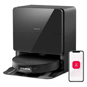  Roborock Saros 10 - 22000 Pa Suction - Hot Water Mop Wash (80°C) & 60°C Drying - 3D AI Obstacle Avoidance - Black 