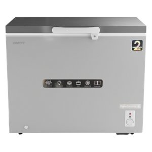  مجمدة افقية كرفت - 10 قدم - CRF-210 - رمادي 