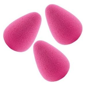  واو سيت بيوتي بلندر صغيرة - مثالية لتوزيع ودمج المكياج بدقة, 3 قطع 