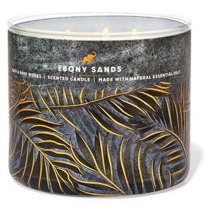  Ebony Sands 3 Wick Candle 