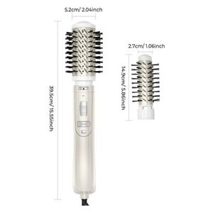  UKLISS 2-in-1 Hair Dryers Brush - White 