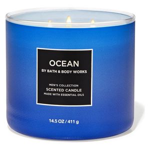  اوشن شمعة معطرة بثلاث فتائل 411 غم 