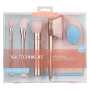  Endless Summer Makeup Brush Gift Set 6 Psc-Real Techniques 