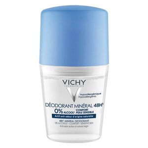  Vichy 48H Mineral Deodorant Roll On, 50 ml 