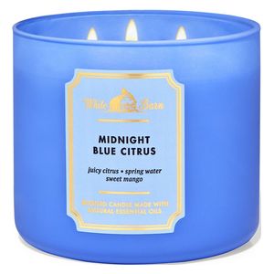  ميد نايت بلو سترس شمعة معطرة بثلاث فتائل 411 غم 