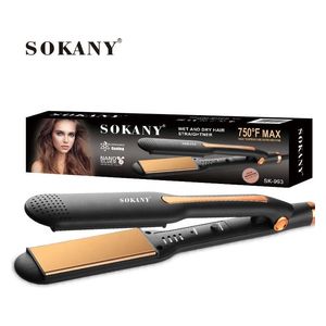  مكواة شعر سيراميك من سوكاني SK-993 - اسود 
