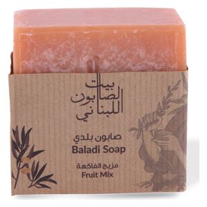 بيت الصابون اللبناني صابون بلدي بمزيج الفواكه - 210 غم
