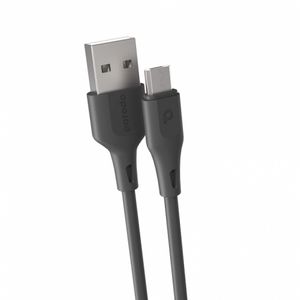 Porodo PD-U12MC-BK - Cable USB To USB Micro - 1.2 m