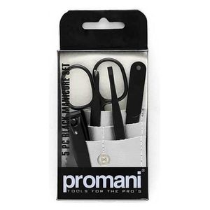  Promani 5 Pcs Black Manicure Set-Trim 