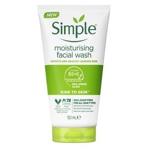  Moisturizing Facial Wash 150 ml - Simple 