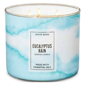  Eucalyptus Rain 3 Wick Scented Candle 411 g - Bath & Body Works 