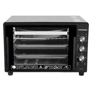  Gosonic GEO-260 - 60L - Electric Oven - Silver 
