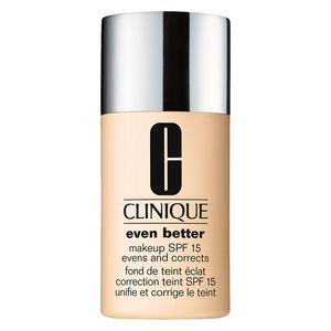  Clinique Even Better Makeup Foundation - Hydrates and evens skin tone SPF15, WN04 
