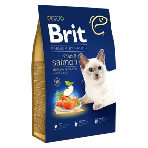 Brit Adult Salmon Cat Food - 1.5Kg