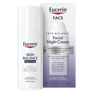  Balance Night Cream Sensitive Skin Face 48g-Eucerin 